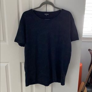 Luxury boat neck t-shirt cotton blend XXL